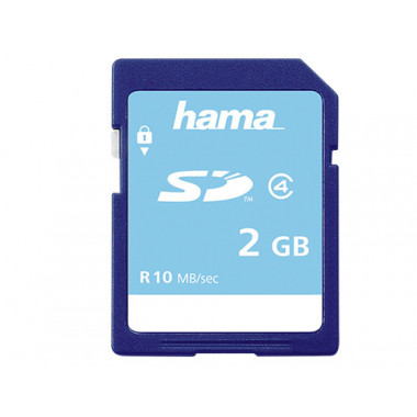 HAMA Carte mémoire SD 2 Go...