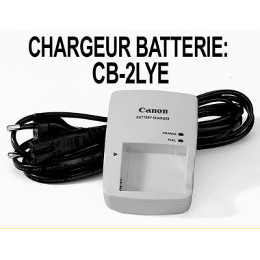 Chargeur de batterie CANON...
