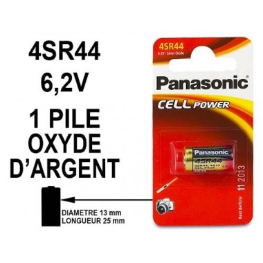 PILE PANASONIC  PX28  6.2V...