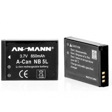 ANSMANN CANON NB5L Batterie...