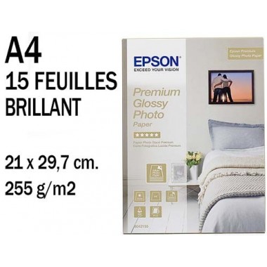 PAPIER EPSON PREMIUM GLACE...