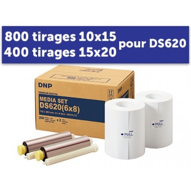 PAPIER DNP DS620 800 10X15...