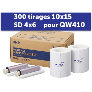 PAPIER DNP pour DP-QW410...