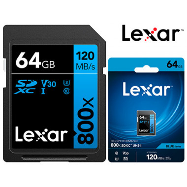 Lexar SDHC 64Go 800x...